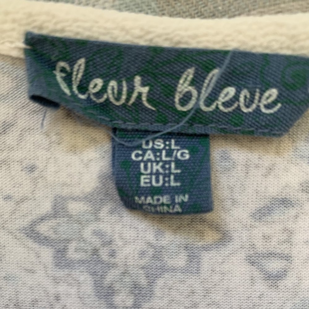 Fleur Bleue Moroccan Pattern Sleeveless Tassel Top - Picture 5 of 8